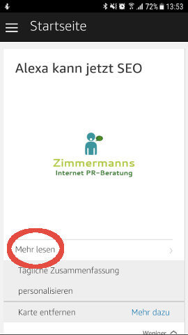 Skill Card mit Link zum Artikel